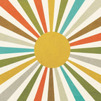 Sun Retro Art IV Coffee Mug Gallery Image 2