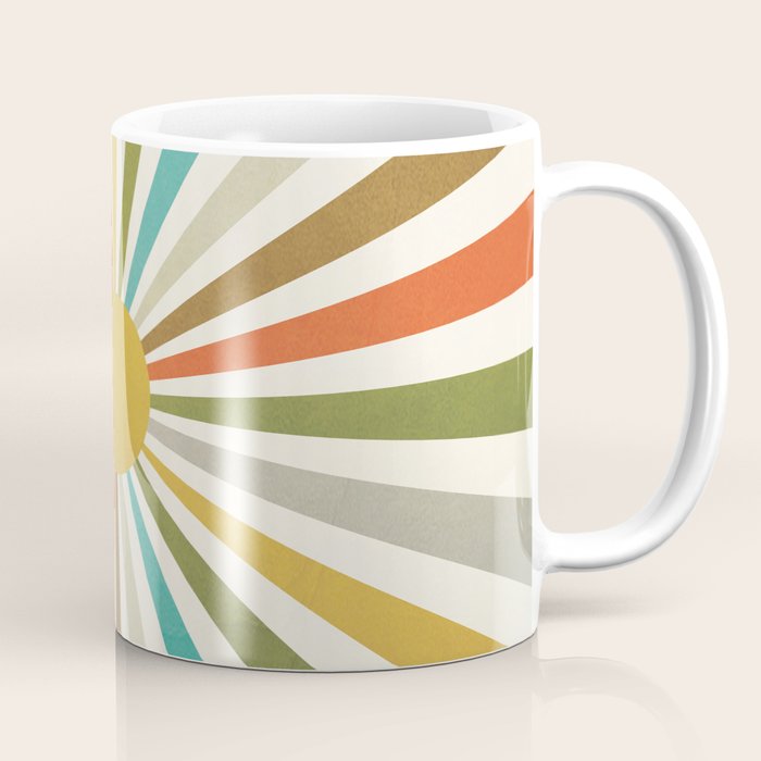 Sun Retro Art IV Coffee Mug Gallery Image 1