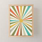 Sun Retro Art IV Mini Art Print Gallery Image 1