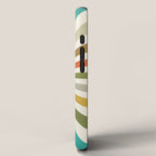 Sun Retro Art IV iPhone Case Gallery Image 2