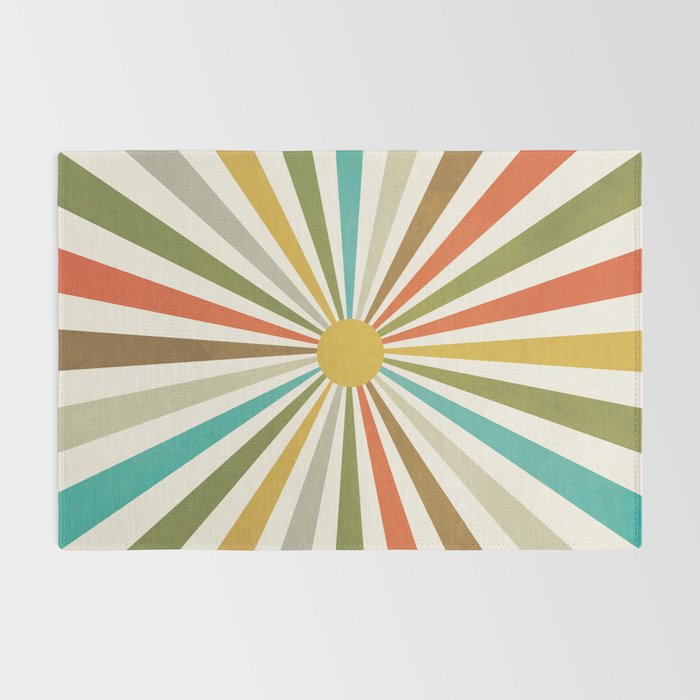 Sun Retro Art IV Rug Gallery Image 2