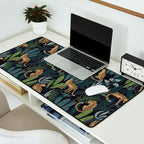 Wild Cheetah Prints Desk Mat Gallery Image 2