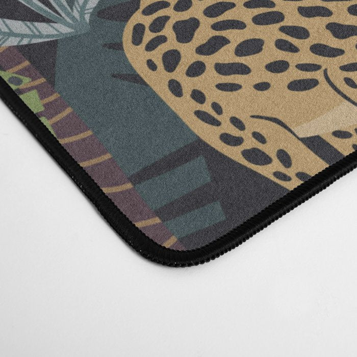 Wild Cheetah Prints Desk Mat Gallery Image 4