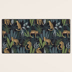 Wild Cheetah Prints Desk Mat Gallery Image 3