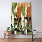 Abstract Sun Rays on the Branches 01 Window Curtain Gallery Image 5