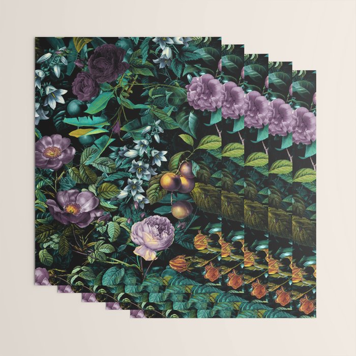 Exotic Jungle - Night Wrapping Paper Gallery Image 3