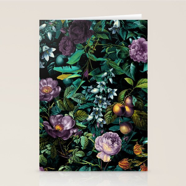 Exotic Jungle - Night Stationery Card Gallery Image 2