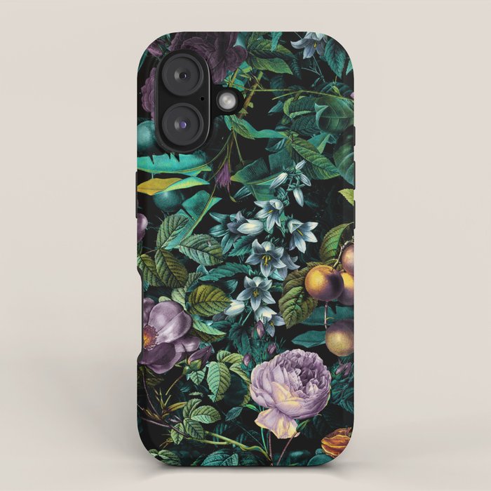 Exotic Jungle - Night iPhone Case Gallery Image 1