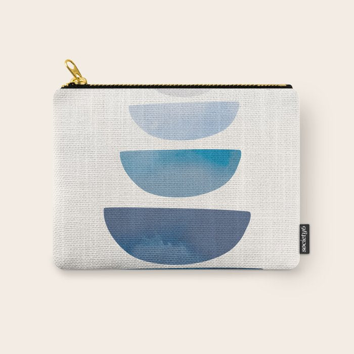 Blue Stack 02 Carry All Pouch Gallery Image 1