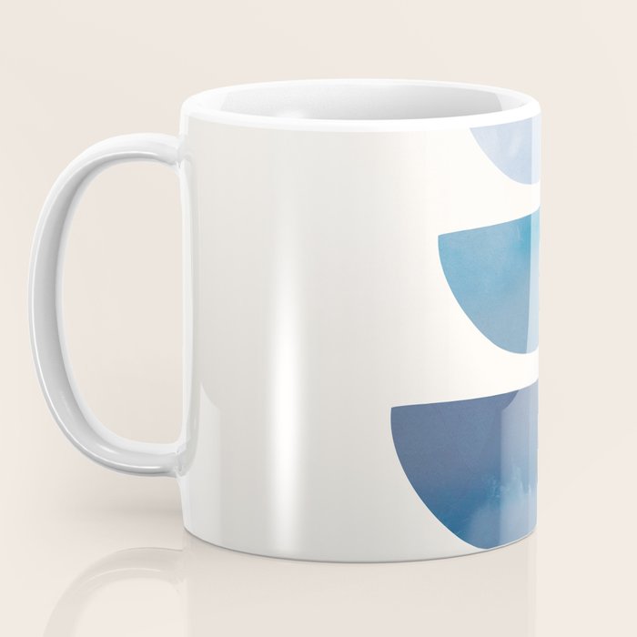 Blue Stack 02 Coffee Mug Gallery Image 3
