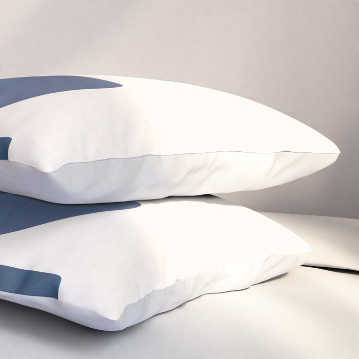 Blue Stack 02 Pillow Sham Gallery Image 3