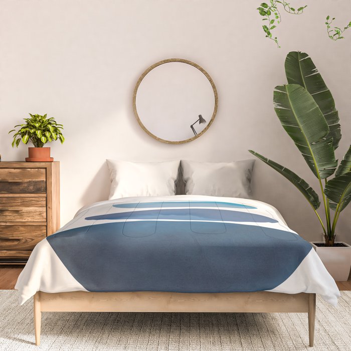 Blue Stack 02 Comforter Gallery Image 3