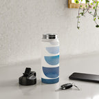 Blue Stack 02 Water Bottle Gallery Image 4