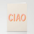 Ciao Hand Lettering Stationery Card Gallery Image 2