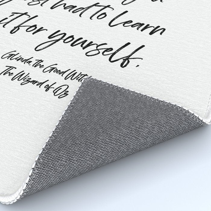 Youâve always had the power my dear, you just had to learn it for yourself. Glinda Rug Gallery Image 4