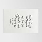 Youâve always had the power my dear, you just had to learn it for yourself. Glinda Rug Gallery Image 2