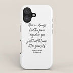 Youâve always had the power my dear, you just had to learn it for yourself. Glinda iPhone Case Gallery Image 1