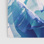 Banana Leaf Blue Poster Gallery Image 3