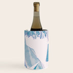Banana Leaf Blue Wine Chiller Gallery Image 2