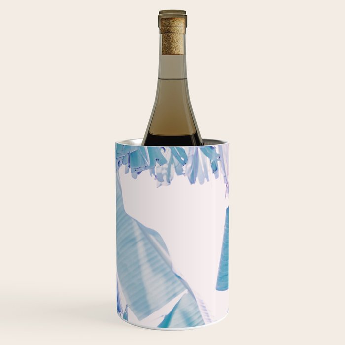 Banana Leaf Blue Wine Chiller Gallery Image 2