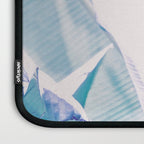Banana Leaf Blue Laptop Sleeve Gallery Image 3
