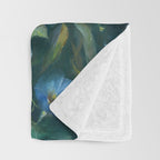 Barn Owl Forest Throw Blanket Gallery Image 3