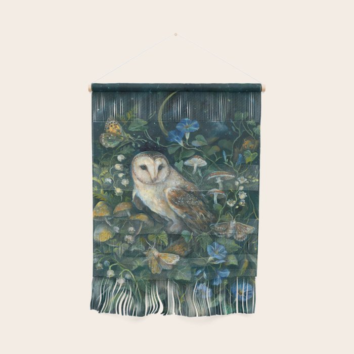 Barn Owl Forest Wall Hanging Gallery Image 1