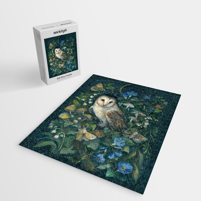 Barn Owl Forest Jigsaw Puzzle Gallery Image 2