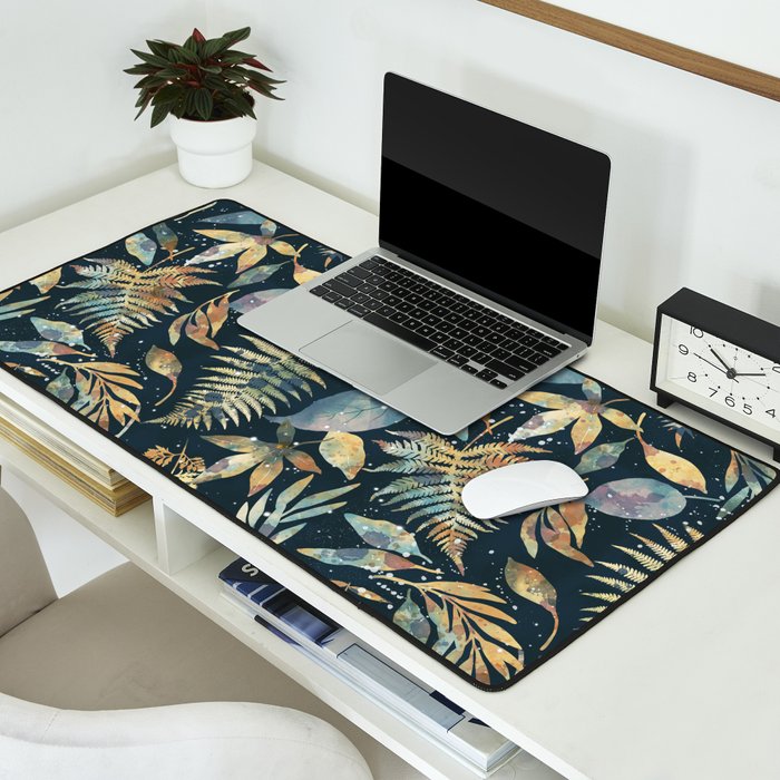 Twilight Foliage Dream Desk Mat Gallery Image 2
