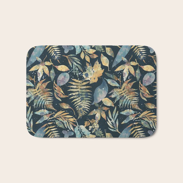Twilight Foliage Dream Bath Mat Gallery Image 1