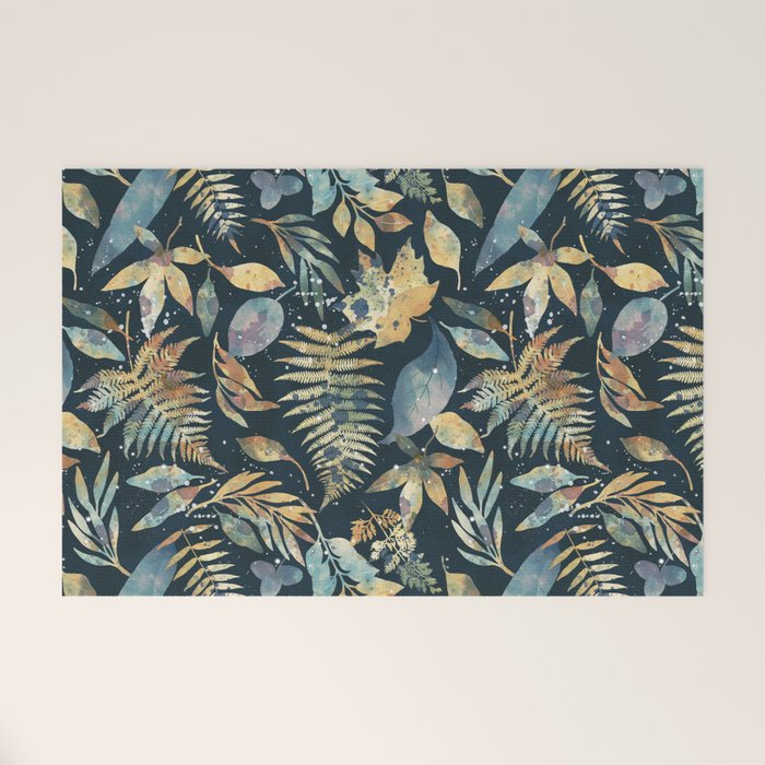 Twilight Foliage Dream Welcome Mat Gallery Image 1