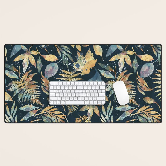 Twilight Foliage Dream Desk Mat Gallery Image 1