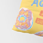 Aquarius Confidence in Buttercup Yellow | Zodiac Series Pillow Sham Gallery Image 4