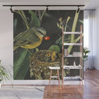 Birdie likes Wall Mural Gallery Image 1