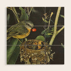 Birdie likes Wood Wall Art Gallery Image 1