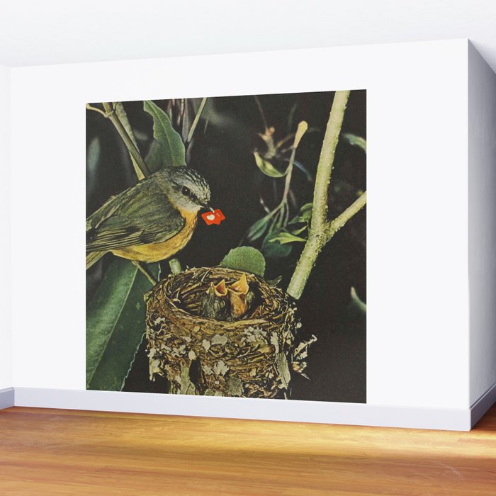 Birdie likes Wall Mural Gallery Image 2