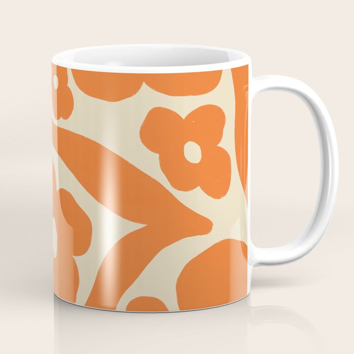 Floral eight Coffee Mug Gallery Image 1