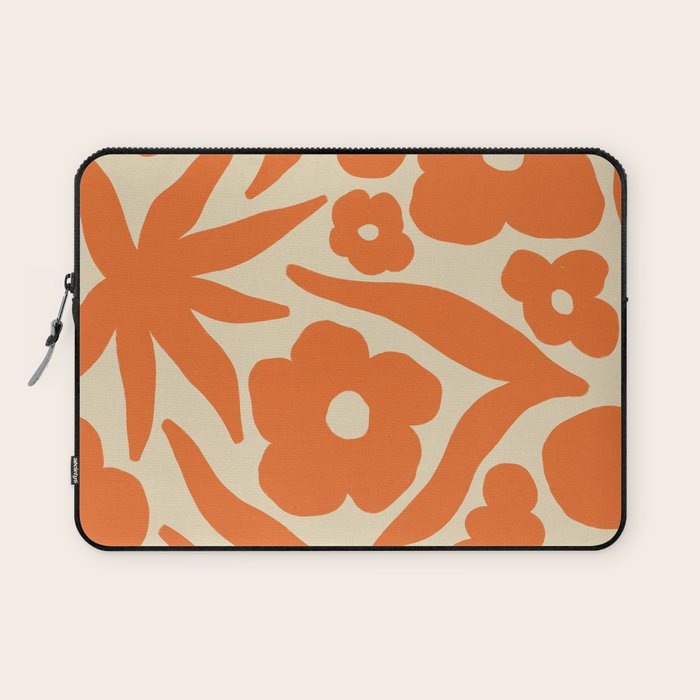 Floral eight Laptop Sleeve Gallery Image 1