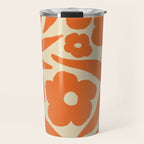 Floral eight Travel Mug Gallery Image 1