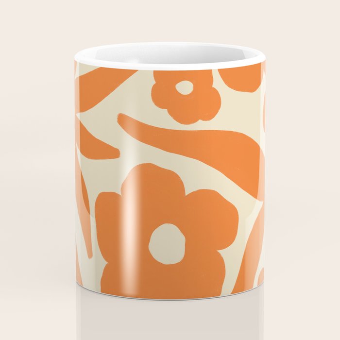 Floral eight Coffee Mug Gallery Image 4