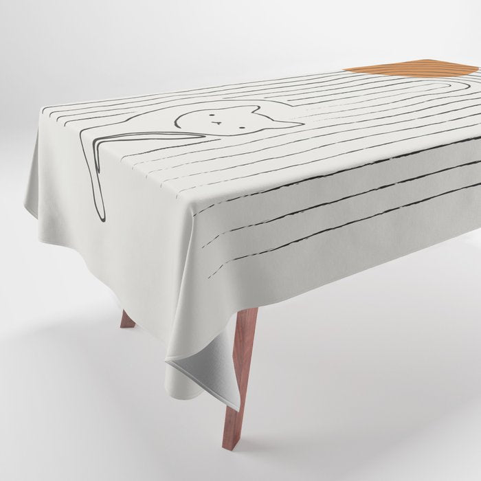 Cat Landscape 154 Tablecloth Gallery Image 1