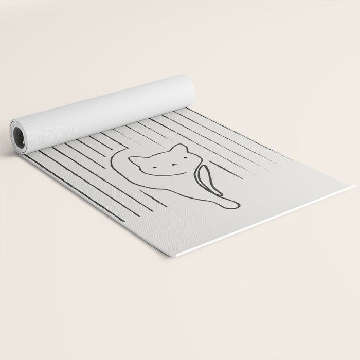 Cat Landscape 154 Yoga Mat Gallery Image 2