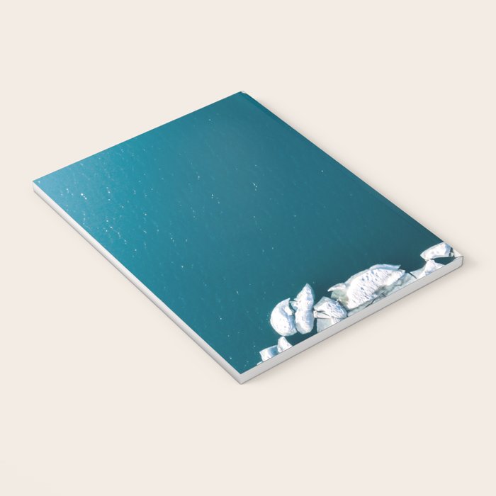 Minimalist Ice Bergs in the blue Ocean Notebook Gallery Image 3