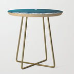 Minimalist Ice Bergs in the blue Ocean Side Table Gallery Image 1
