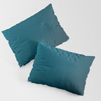 Minimalist Ice Bergs in the blue Ocean Pillow Sham Gallery Image 3