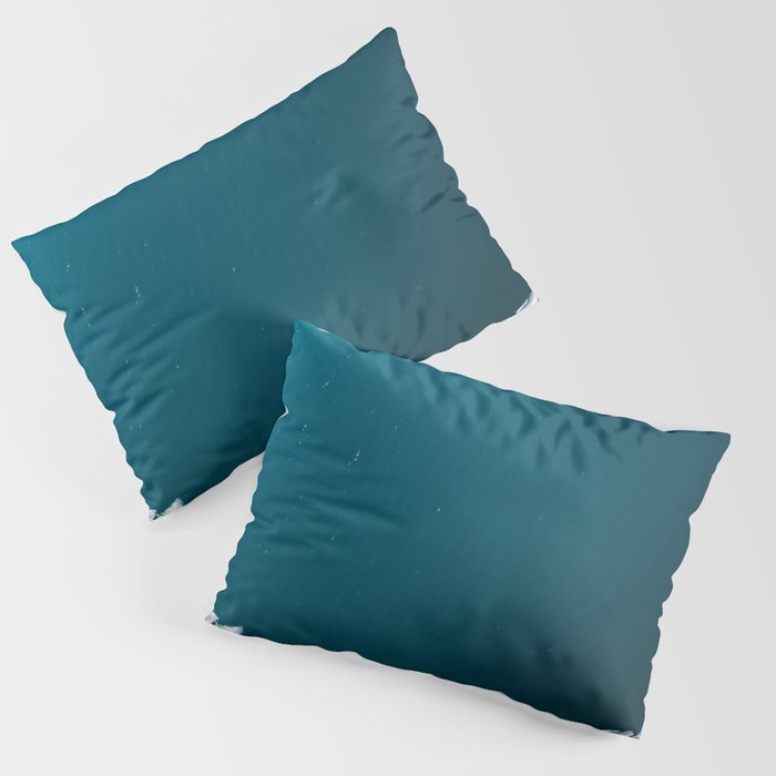 Minimalist Ice Bergs in the blue Ocean Pillow Sham Gallery Image 3