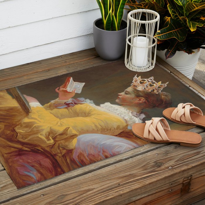 How to be a Queen Outdoor Rug Gallery Image 2