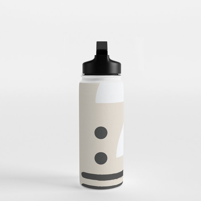 Abstract Modern Art Water Bottle Gallery Image 3