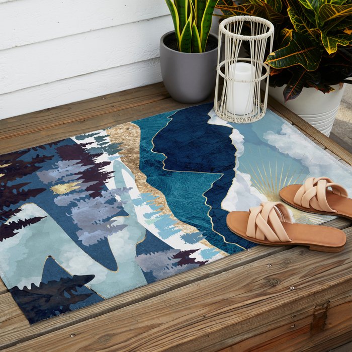 Valley Sunrise Outdoor Rug Gallery Image 2