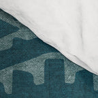 Country Western Pattern in Teal Comforter Gallery Image 4